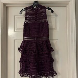 Cute purple dress. Fits a sz 0.